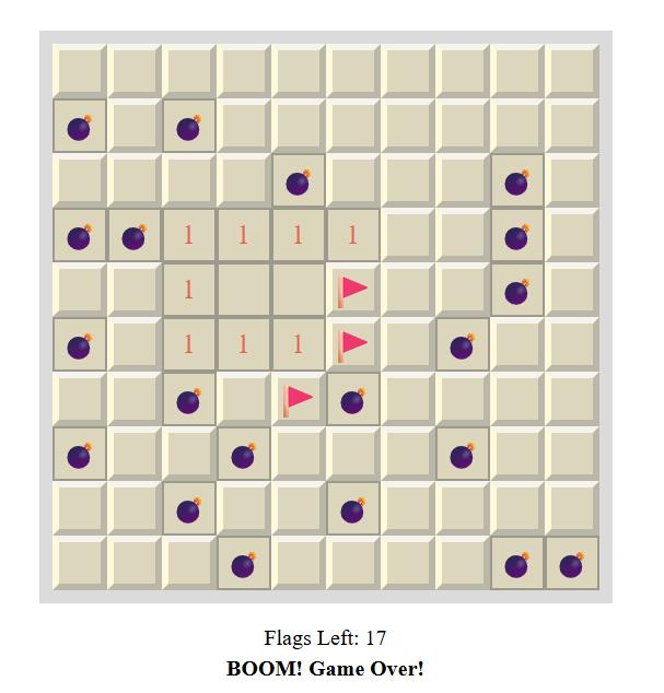 Minesweeper Game